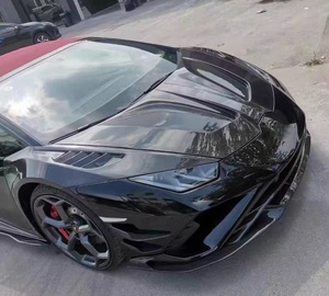 Pare-chocs avant en fibre de carbone sèche de haute qualité, livraison rapide, <span class=keywords><strong>prix</strong></span> de gros, style EVO, kits de carrosserie pour <span class=keywords><strong>Lamborghini</strong></span> <span class=keywords><strong>Huracan</strong></span> LP610 - Product Image 5