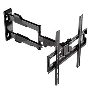 높이 조절이 가능한 풀 모션 <span class=keywords><strong>TV</strong></span> 마운트 가장 23-60 인치 평면 곡선 <span class=keywords><strong>TV</strong></span> 벽걸이 <span class=keywords><strong>TV</strong></span> 브래킷 회전 기울기 연장 레벨링 - Product Image 4