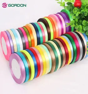 Wholesale 196 Colors Double Face 6mm 2 Inch Satin Ribbon In China