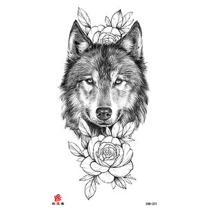 Tatouages à manches artistiques imperméables avec des motifs géométriques audacieux Détails réalistes durables Autocollants de tatouage à demi-bras - Product Image 2