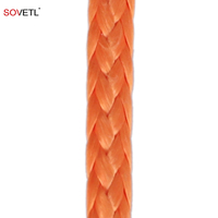 Corde tressée en UHMWPE de 1 mm à 30 mm, 12 brins, revêtement, haute résistance, légère, durable, Dyneema, corde durable pour l'extérieur