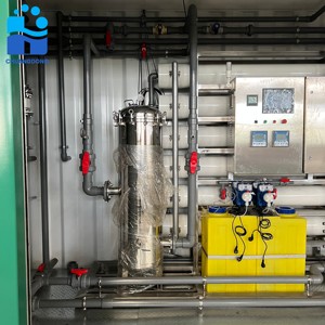Hệ thống RO container 220V/380V 40ft cho wwtp | 200m ³/ngày sản xuất nước tái sử dụng với thời gian bảo hành một năm - Product Image 4