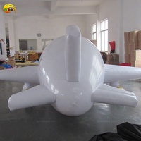 Modèle d'avion à l'hélium PVC et avion gonflable en matériau Oxford