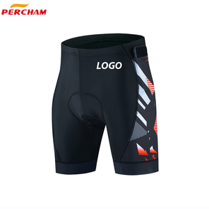 Short de cyclisme personnalisé 5D rembourré en gel pour hommes avec 3 poches sangle grainée de l'artisanat italien pour la course sur route - Product Image 1