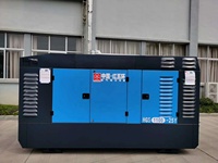 Compresseur d'air diesel stationnaire Hongwuhuan pour forage de puits d'eau, 25 bars, 1100 CFM, à vendre en Thaïlande