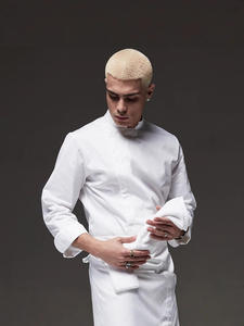 Vente chaude <span class=keywords><strong>Pas</strong></span> <span class=keywords><strong>Cher</strong></span> Hommes et Femmes <span class=keywords><strong>Cuisine</strong></span> <span class=keywords><strong>Vêtements</strong></span> <span class=keywords><strong>De</strong></span> Travail Restaurant Chef Uniforme Hot Pot Boutique Personnel <span class=keywords><strong>Vêtements</strong></span> <span class=keywords><strong>De</strong></span> Travail pour L'été - Product Image 3