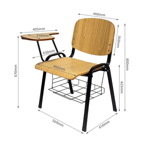 <span class=keywords><strong>Chaise</strong></span> <span class=keywords><strong>de</strong></span> formation en bois pour l'école, chaises <span class=keywords><strong>de</strong></span> réunion, chaises <span class=keywords><strong>de</strong></span> lecture pour étudiants, conférence <span class=keywords><strong>avec</strong></span> <span class=keywords><strong>tablette</strong></span> d'écriture - Product Image 4
