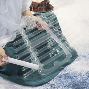 ZHQH Usine Quartz Chantant Cristal <span class=keywords><strong>Harpe</strong></span> 8 Notes Haute Pureté Son Sacré 440hz et 432hz <span class=keywords><strong>Harpe</strong></span> Cristal - Product Image 1