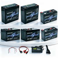 Baterai LiFePO4 12V 50Ah Siklus Dalam untuk RV, Solar, Kapal Laut, Golf Cart, Cadangan Daya Rumah