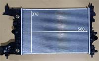 Radiateur de remplacement JD JSD-24055 de haute qualité avec noyau en aluminium et réservoirs en plastique pour Chevrolet Cruze 2009-2011, référence OE 13267650/1300299