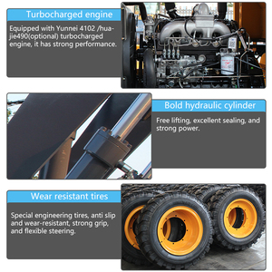 Youli Chinese Wheel <strong>Loader</strong> Excavator High Lift Wheel <strong>Loader</strong> <strong>Bucket</strong> <strong>4</strong> Wheel <strong>Loader</strong> - Product Image 6