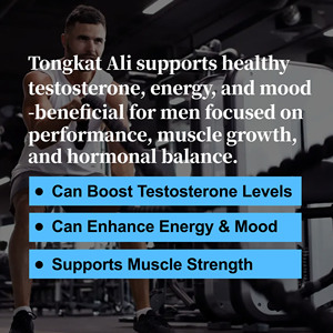 Cápsulas de Mejora Masculina Personalizadas OEM, Suplemento Dietético con Raíz de Tongkat Ali, Promueve el Equilibrio Hormonal - Product Image 3