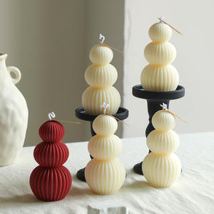 เทียนหอมทรงกลมสไตล์นอร์ดิก - Product Image 3