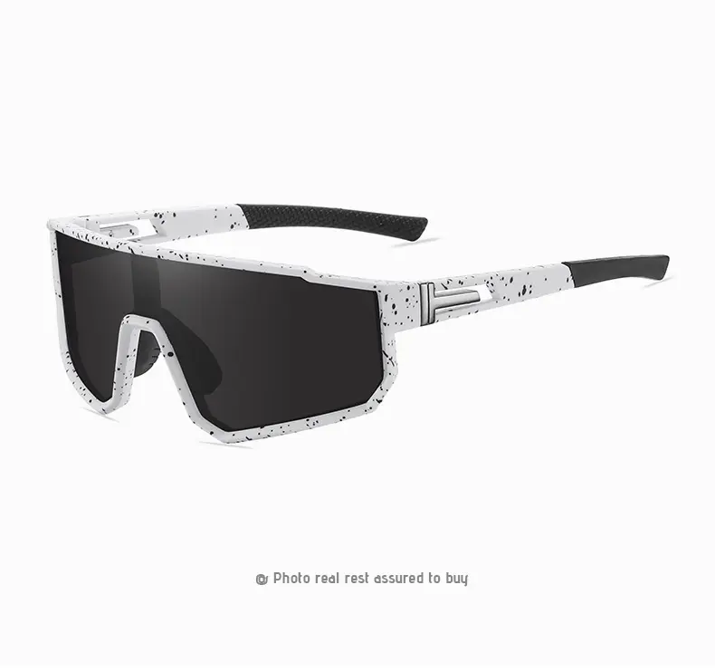 2022 übergroße Jugend UV400 Männer Lauf brille Radfahren Outdoor Sport benutzer definierte Sport Sonnenbrille Männer polarisiert