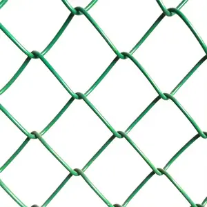 8 piedi rivestito in Pvc vendita calda zincata rotolo catena di collegamento recinzione rete metallica elettrica zincata recinzione a catena