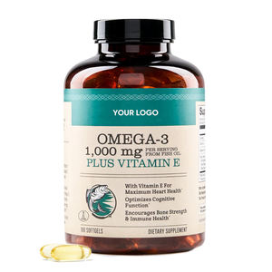 Oem Beste Prijs <span class=keywords><strong>Alaskan</strong></span> Visolie <span class=keywords><strong>Omega</strong></span> <span class=keywords><strong>3</strong></span> Softgels Vitamine E Dha Epa Natuurlijk Supplement Voor Volwassen Hart Hersengewrichten Gezondheid Gmp - Product Image 1