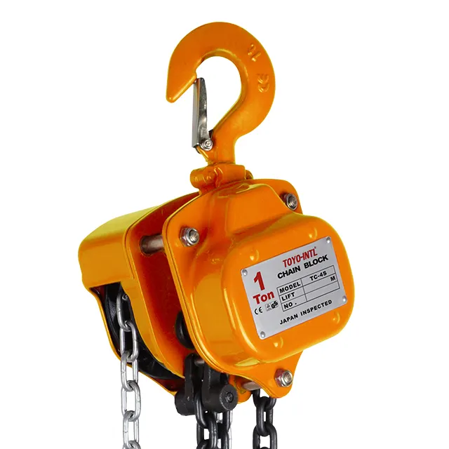 Heavy duty Bau arbeit 2ton 5ton 10ton doppel Haken Suspension kette block hoist preis