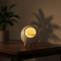 Veilleuse de bureau en ABS pour enfants Mini lampe de table décorative Usb pour chat