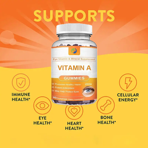 Ausreson 10000iu soins de la peau blanchissant en vrac vitamine Palmitate Gummies produits de beauté supplément pour les femmes enceintes bonbons gommeux - Product Image 4