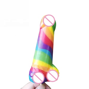 Piruleta de arcoíris con forma de pene, partes del cuerpo, colores, sexy, caramelo duro - Product Image 3