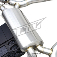 Système d'échappement Catback à soupapes personnalisées Z Pipe pour BMW M5 F90 4.4T 2018-2023 Tuyau d'échappement Silencieux avec embouts en fibre de carbone
