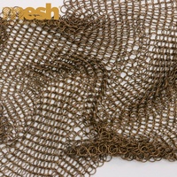 Rideau en maille d'aluminium flexible pour escalier, balcon, balustrade, plafond suspendu, décoration