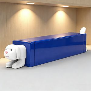 Banc en FRP brillant Y023 en forme de chien <span class=keywords><strong>ballon</strong></span>, résistant aux intempéries, pour l'extérieur, idéal pour café, patio, magasin, exposition, décoration de jardin - Product Image 5