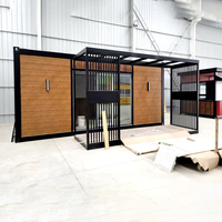 Cabane mobile de luxe préfabriquée Apple Cabin House 20 pieds 40 pieds, mini cabane Apple pour hôtels, villas ou usage personnel avec salle de bain