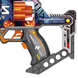 Pistola eléctrica de balas blandas, juguete de pistola de balas blandas con estampado UV, armas de plástico de espuma EVA, juego de disparos, pistola automática de aire suave para niños - Product Image 4