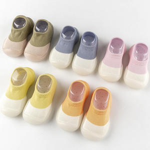 Chaussures légères en coton unisexes pour tout-petits, respirantes, antidérapantes, premières chaussures à enfiler pour la marche, printemps, été, automne - Product Image 2