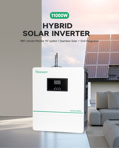 Convertisseur solaire hybride 11 kW 48 V avec MPPT, onde sinusoïdale pure, monophasé, fabricant - Product Image 2