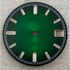 Esfera de Reloj de Cristal de Diamante No Luminosa de 28.5mm, Piezas de Repuesto Modificadas Compatibles con el Movimiento NH36 - Product Image 3