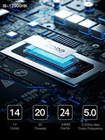 Chipboard Minisforum Pc Mini Un1290: Intel Core I9-12900hk, tiga layar 4k, wifi 6e/bt5.2 Intel Core I9-12900hk Processo