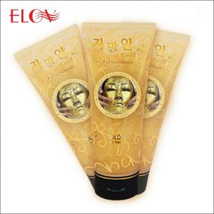 OEM Cosmetics Beauty Face Skin Care Moisturizing Golden Yellow Jelly Jey Mask Private Label 24K Gold Bio Collagen Facial Mask - Product Image 3