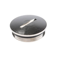 Bouchons d'étanchéité en laiton nickelé de 12 mm, 16 mm, 18 mm, 20 mm, 25 mm, 32 mm pour boîte de jonction, réutilisables, à vis, indice de protection IP68