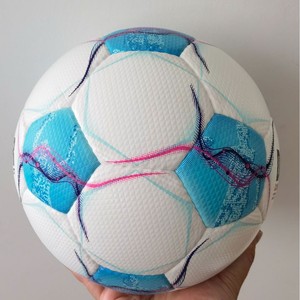 ลูกฟุต<span class=keywords><strong>บอล</strong></span>เย็บมือ พิมพ์ลาย บุนเดสลีกา 2024-2025 ขนาด 5 เกรดแข่งขัน พร้อมยาง/PVC เชื่อมด้วยความร้อน - Product Image 3