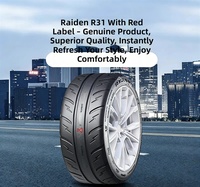 Les pneus semi-soudables Red-label RYDANZ R31 sont adaptés aux pneus haute performance pour la course sur circuit et aux activités sportives.