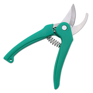 Garden Pruning Shears Stainless Steel Bypass Green Handle For Flower Branch Cutting - Product Image 1