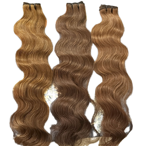 Teein Capelli Ricci Ondulati Sintetici, Confezione da 4, Estensioni per Capelli Completi - Product Image 1