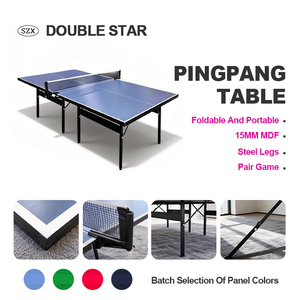 SZX-Mesa de tenis de mesa plegable para interior, tamaño estándar clásico, barato, 2740mm - Product Image 3