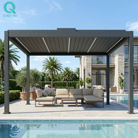 Pergola électronique autoportante d'hiver pour jardin extérieur QINGYING