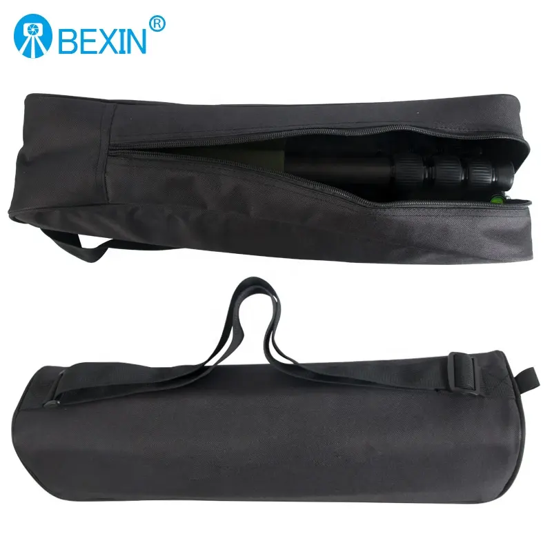 BEXIN oem यूनिवर्सल आउटडोर फोटो स्टूडियो उपकरण प्रकाश स्टैंड वीडियो बड़े ले जाने के मामले के साथ भारी शुल्क कैमरा तिपाई बैग का पट्टा