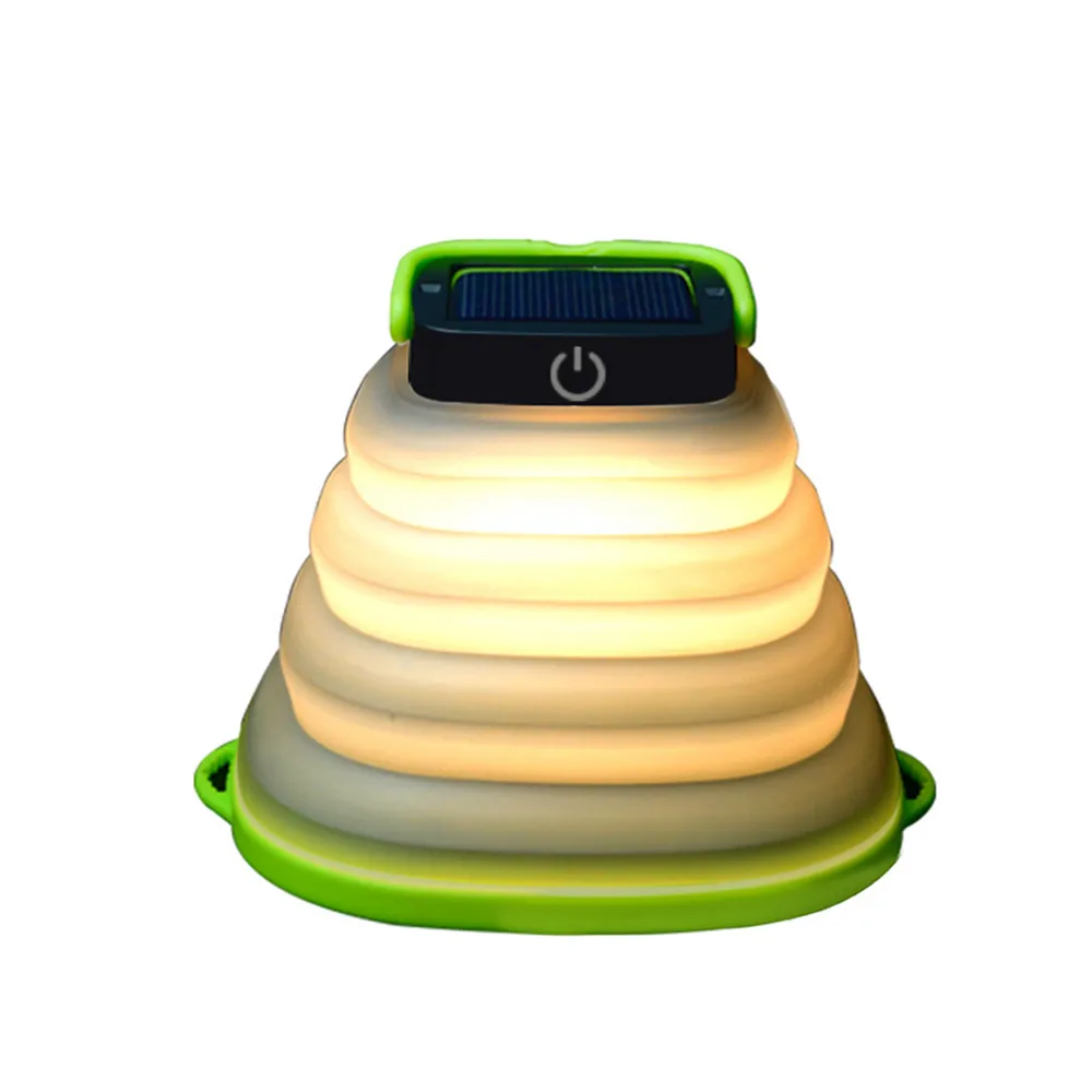 Lampe de camping à led solaire avec lampe de lecture USB Lampe portable facile rechargeable