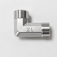 Raccord en T égal en acier inoxydable 304 OEM, moulé par investissement, fileté BSPP BSPT, 1/2, 3/4, 1 pouce, DN15, DN20, DN25, en stock pour l'eau
