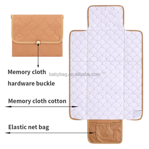 Tapis à langer pliable rapide personnalisé, accessoire pour sac à langer, tapis de nurserie simple pour bébé - Product Image 3