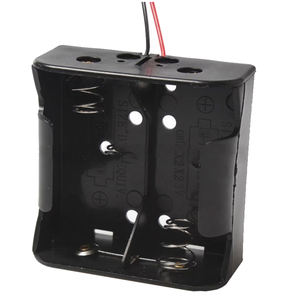 D-Type Pp Plastic + Metalen Batterijhouder Nr. 1 1.5V Zwarte 150Mm Draadbatterijaccessoires - Product Image 4