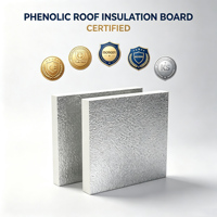 Panneau d'isolation phénolique pour l'isolation thermique des toitures résidentielles, panneau de toiture écoénergétique pour bâtiments