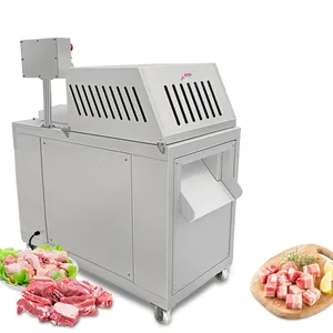 Industries Frozen Big Blocks Of Meat Cutting Machine Meat Processing Machinery frozen Meat Dicer Cube Cutting Machine