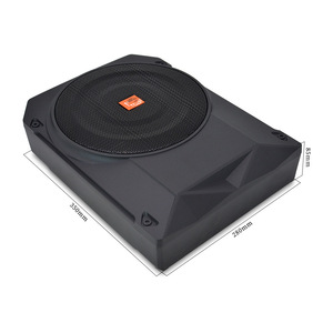 Subwoofer activo Basspro Sl Slimline de 10 pulgadas para audio de automóvil - Product Image 2