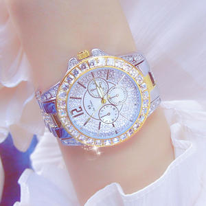 Grande montre à quartz étanche de 37 mm avec cadran en alliage à 3 aiguilles et bracelet en cuir pour couples - Product Image 2